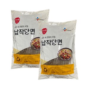 CJ프레시웨이 [이츠웰]납작당면 1kg 2개