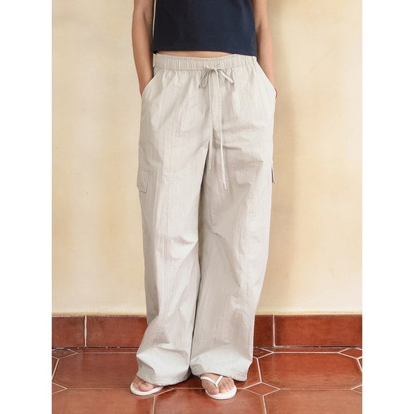 FLAP CARGO PANTS [L/GRAY] / 5COLOR