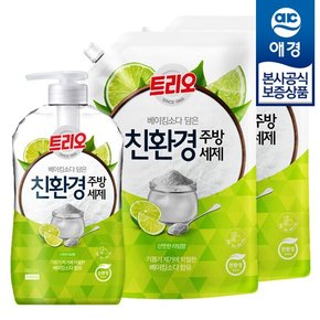 [애경] 담은 주방세제 680ml x1개 + 리필 1.2L x2개