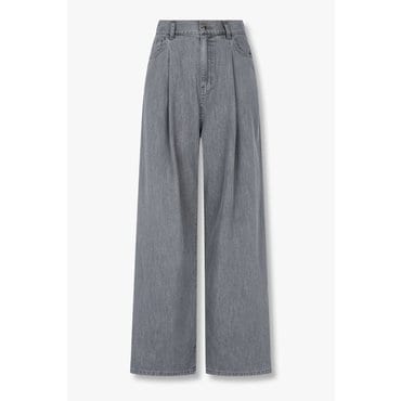 VOV 원 턱 와이드 데님 팬츠 7115355709