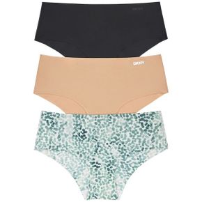 우먼 3-Piece Litewear 컷 Anywear Hipster Underwear DK5028BP3 - 블랙 glow watercolor D