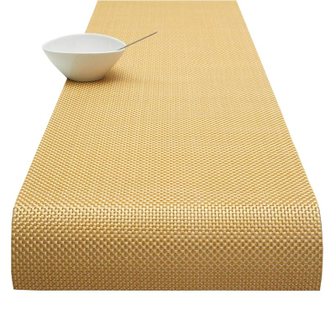  칠위치 테블란나- 바스켓 위브 Chilewich Basketweave Table Runner 길디드