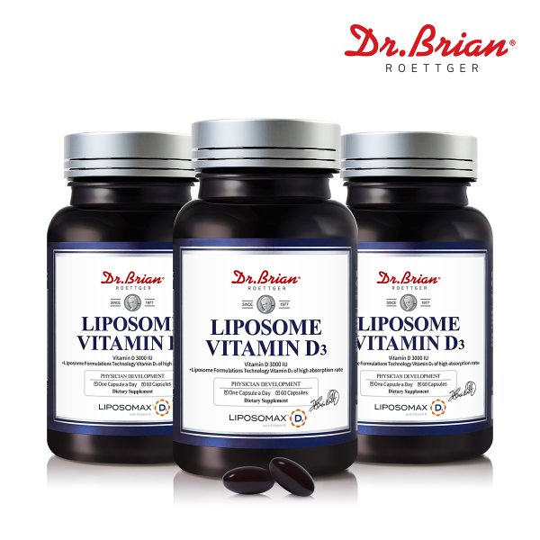 리포좀 비타민D3(60캡슐)X3개