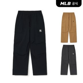 [코리아공식] [MLB] 남성 베이직 고프코어 카고 와이드 팬츠 (3 COLOR)