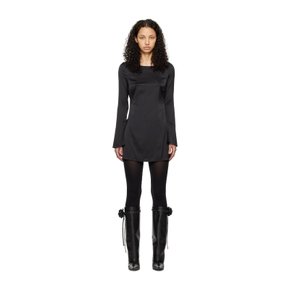 블랙 레오 미니 드레스 R24411W022 Black