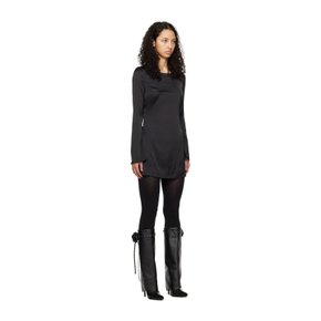 블랙 레오 미니 드레스 R24411W022 Black
