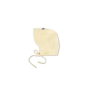 Organic Linen toddler bonnet lemon