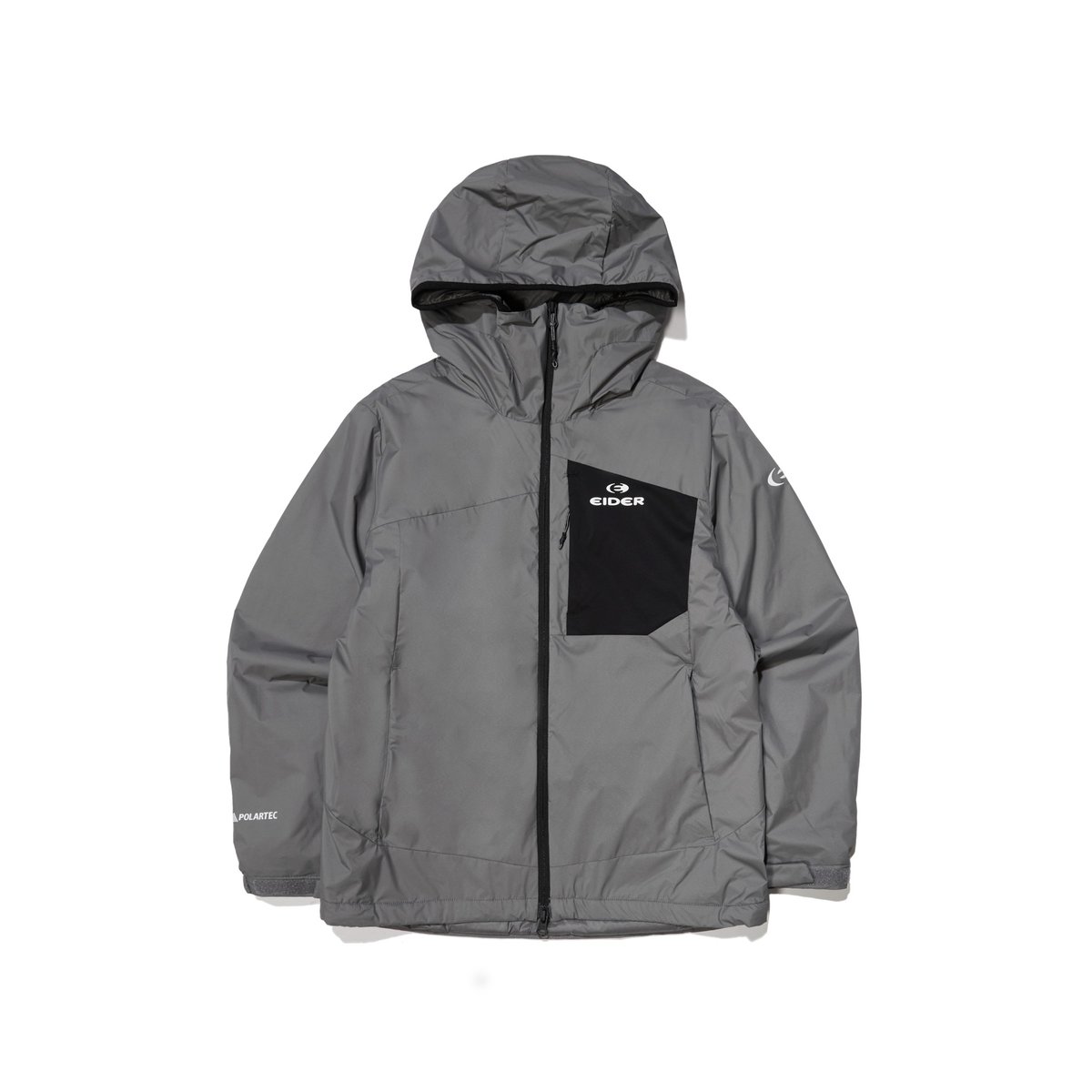 확대된 대표 HERITAGE 남성 알파 패딩 자켓 Heather Grey DMU24131C4 44675