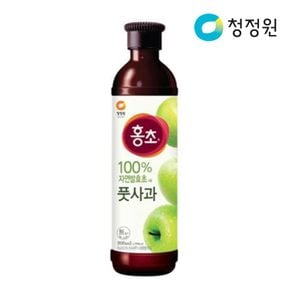 청정원 홍초 풋사과 900ml x12개