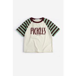 [공식스토어] 26SS 스파이시 Pickles 래글런 티셔츠 B126AC021