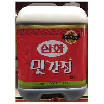 제이큐 맛간장 식자재도매 (13LX1개) 삼화