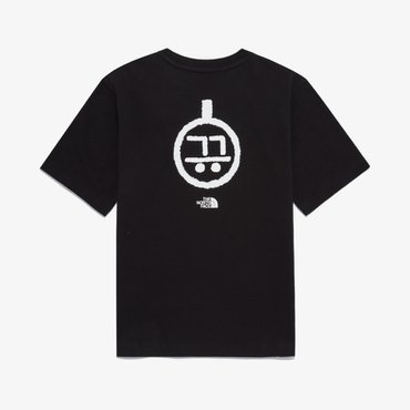 노스페이스키즈 NT7UR28W 키즈 TNF 한글 반팔 라운드티 KS TNF HANGEUL S/S R/TEE 1