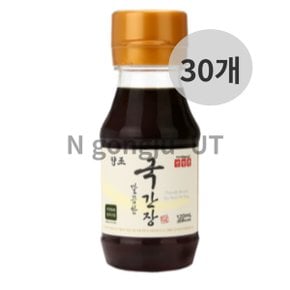 신앙촌 양조 캠핑 여행용 깔끔한 국간장 120ml 30개