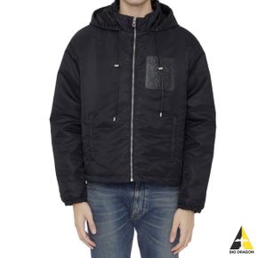 로에베 Hooded padded jacket in nylon (H526Y02W68 1100) (후드 패딩 자켓)