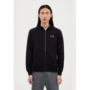 5083394 EA7 Zip-up sweatshirt - black