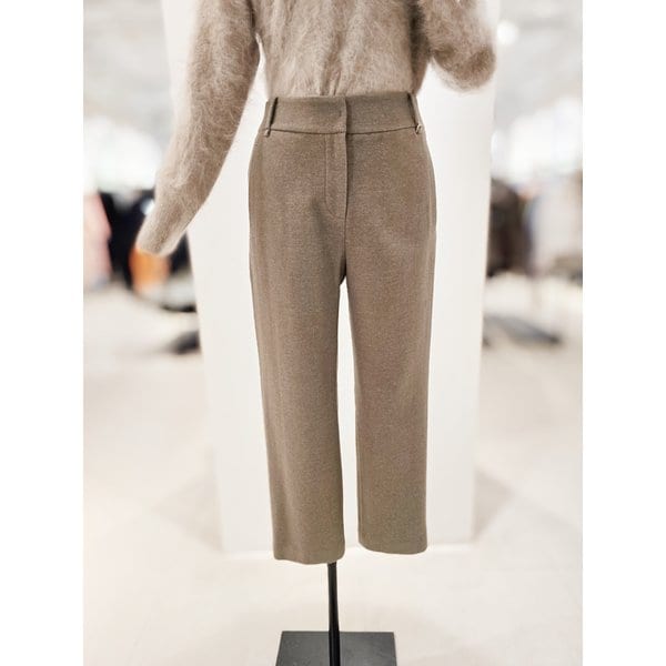 [파주점] [더아이잗컬렉션]울 블렌드 트윌 슬랙스 팬츠 CRBA0SL811