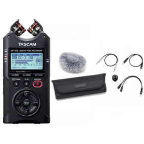 AK-DR11C mk2 TASCAM - USB 4 PCM DR-40X [액세서리 팩 세트] 태스컴 오디오 인터페이스 탑재