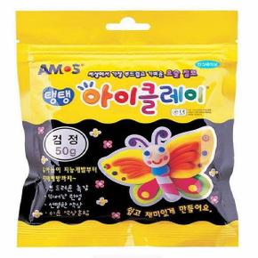 /오피스큐 2500 아이클레이 낱색 검정 50g