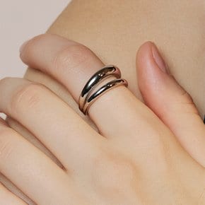 [박규리 착용]bold double ring