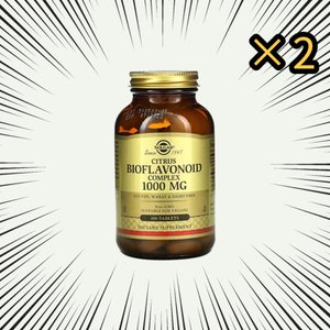 솔가 시트러스 바이오플라보노이드 1000mg 100정 2통