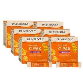 Dr. Mercola6개X  닥터머콜라  건강  기능  식품  영양제  비타민C팩  퀘르세틴  30패킷