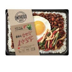 아워홈 온더고 중화식 첨면장 불향 덮밥 290g x3개