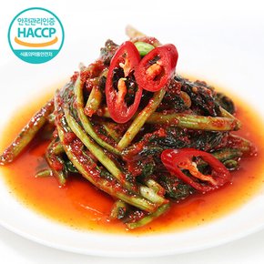 HACCP인증 김치장인 국내산 전라도 열무김치 1kg