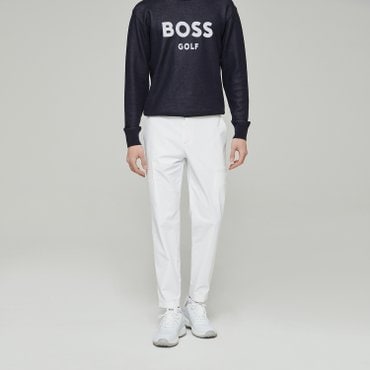 BOSS [더플백 증정][BOSS GOLF] 남성 골프 우븐 팬츠 화이트(BIPTM510501)