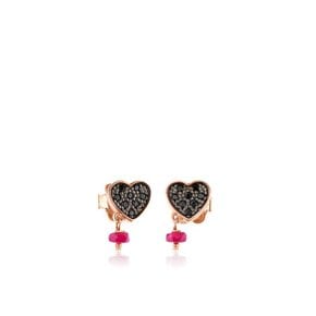 로즈 버메일 실버 토스 모티프 이어링 Rose Vermeil Silver TOUS Motif Earrings 314933510