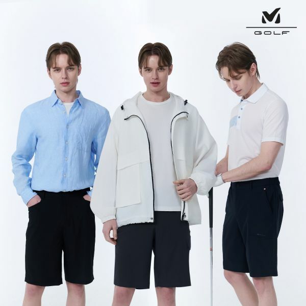 25SS 밀레골프 하프팬츠 3종세트 남성