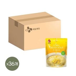 햇반수프 콘크림수프 180g x36개