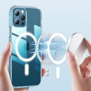 폰코디 맥세이프 무선충전 호환 마그네틱 자력 짱짱 케이스 / 아이폰15 Pro Max