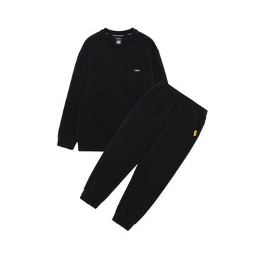 내셔널지오그래픽키즈 K251UPB010 맨투맨 SET CARBONBLACK