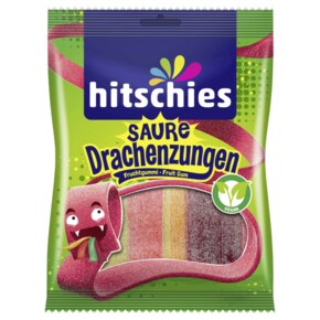 Hitschler 히치스 과일젤리 컬러풀 사워 드래곤 vegan 125g