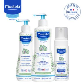 폼 샴푸 뉴본 150ml+클렌징젤 500ml+바디로션 300ml_P339190582