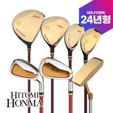 [24년형]히토미 혼마 NEW 3스타 골드헤드 일본산 여성용 풀세트(12PCS)-클럽세트