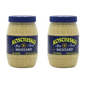 [해외직구]Kosciusko Spicy Brown Mustard 코시우스코 스파이시 브라운 머스타드 9oz(255g) 2팩