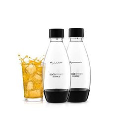 [SODASTREAM] 소다스트림 전용병 플라스틱 퓨즈 블랙 0.5L (2PSet)