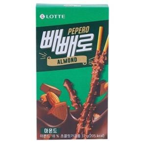 롯데제과 아몬드 빼빼로 37g x 20개