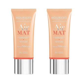  Bourjois 부르조아 에어매트 Air Mat 파운데이션 02 바닐라 2팩