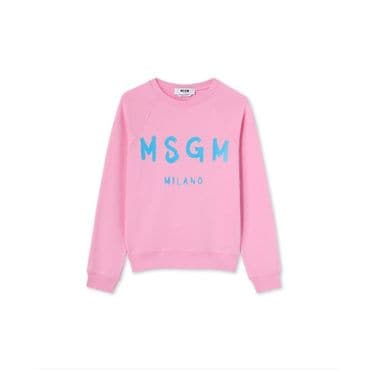 MSGM 엠에스지엠 브러쉬드 로고 맨투맨 3641MDM513 247000 12 긴팔 티셔츠