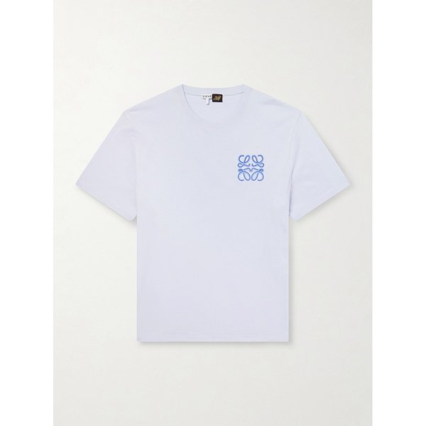 파울라스 이비자 로고 자수 코튼 티셔츠 46376663163059236