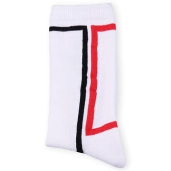 식스삭스 스퀘어 라인 컬러 양말 [ 3colors/공용 ]