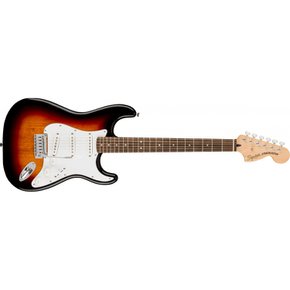 펜더Squier by Fender Affinity Stratocaster, Laurel Fingerboard, White Pickguard, 3-Color