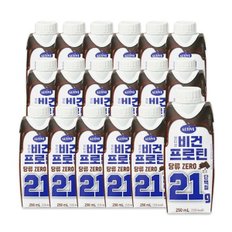 얼티브 비건프로틴 초코 250ml x18입