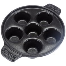 staub Snail dish with 6 holes 40509-550 스토우브 [에스카르고 접시] 주물 법랑 [일본 정규