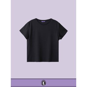 High quality air ribbed T - Black