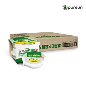 오뚜기 [이쌀이다] 동송농협 철원오대쌀밥 210g x 24개입