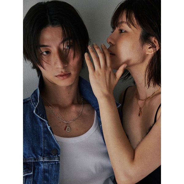 925silver Wish Horseshoe Necklace / 2color