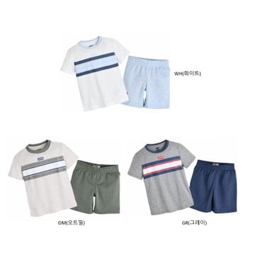 리바이스키즈 V252ST116P, V252ST316P - 스트라이프로고세트